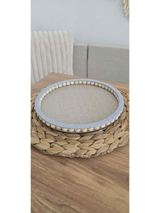 SteweHome Дървен Сервиращ Диск 25x20см