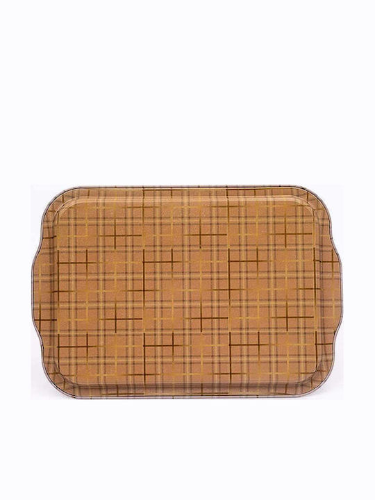SteweHome Μεταλλικός Δίσκος Σερβιρίσματος 21x30cm