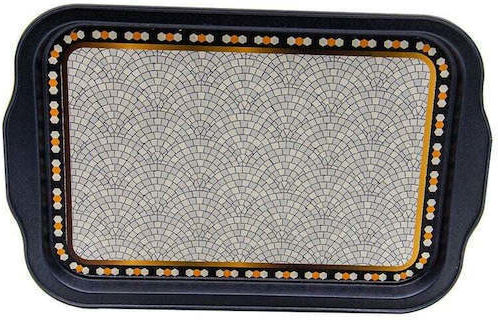 SteweHome Μεταλλικός Δίσκος Σερβιρίσματος 21x30cm
