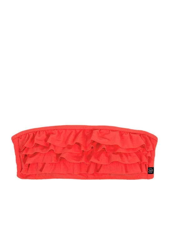 Strapless Bikini Orange