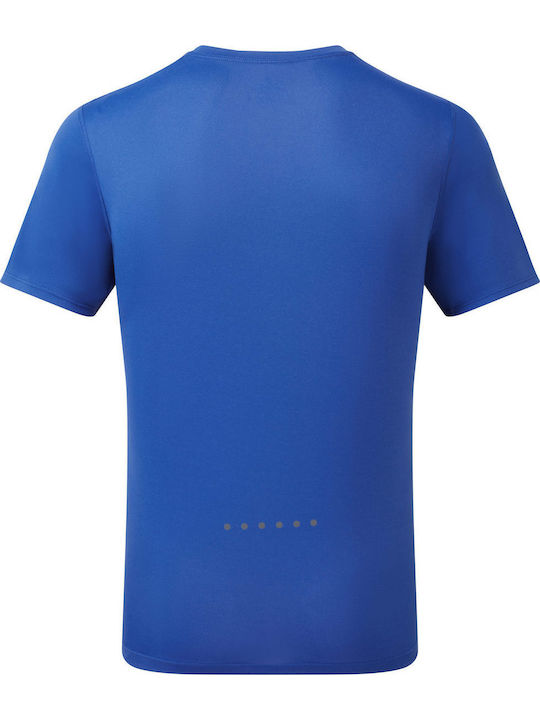 Sportliches T-Shirt Blau Weiß