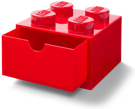 LEGO Kinder Aufbewahrungsbox aus Kunststoff Mehrfarbig 3Stück