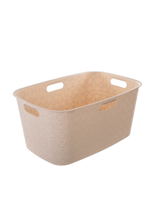 Curver Coș de Depozitare Bej 45lt 1buc