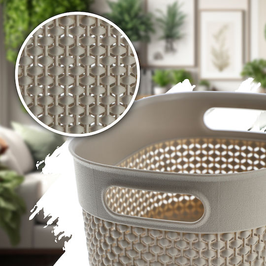 Grozs Filo M 12l 38x28,5x15cm Beige