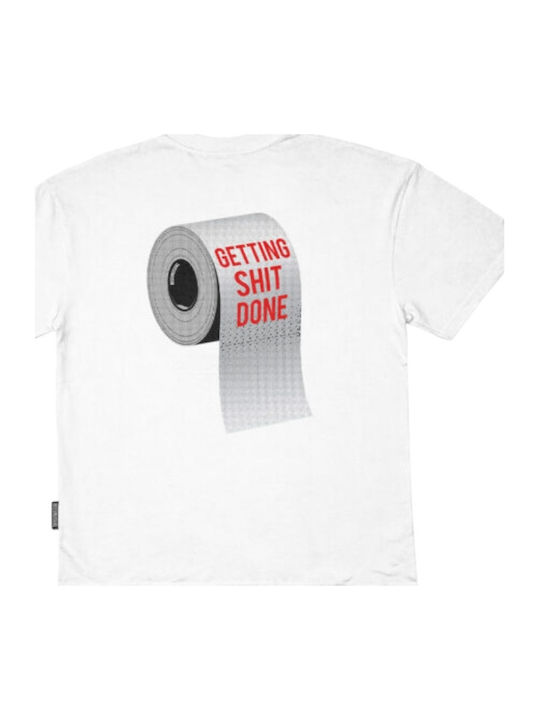 Bee. Unusual. Getting Shit Done T-shirt White