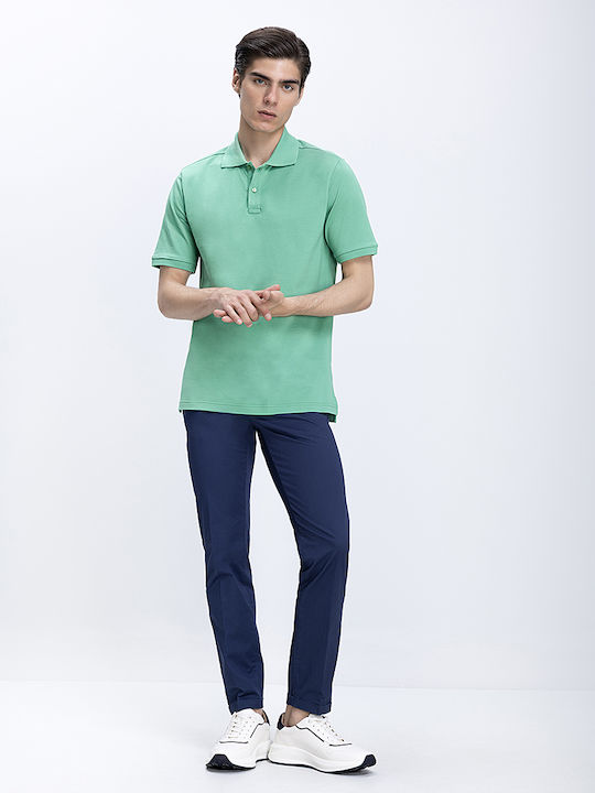 Eton Shirts Polo Men's Blouse Light Green