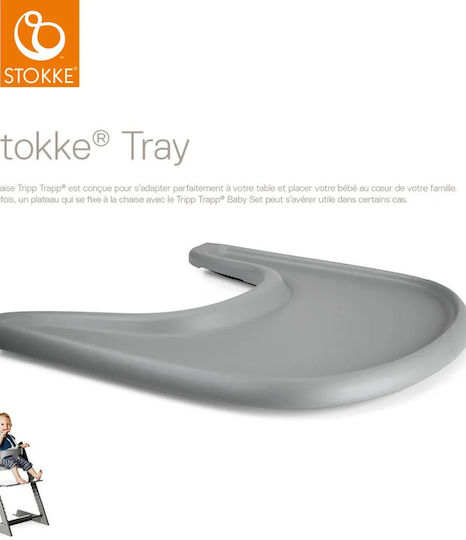 Stokke High Chair Tray Tripp Trapp Storm Grey 428504