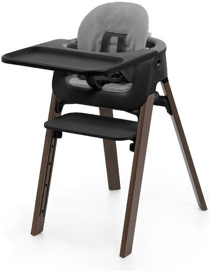 Stokke Κάθισμα για Καρεκλάκι Φαγητού Steps σε Γκρι Χρώμα