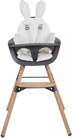 Childhome Κάλυμμα για Καρεκλάκι Φαγητού Rabbit White