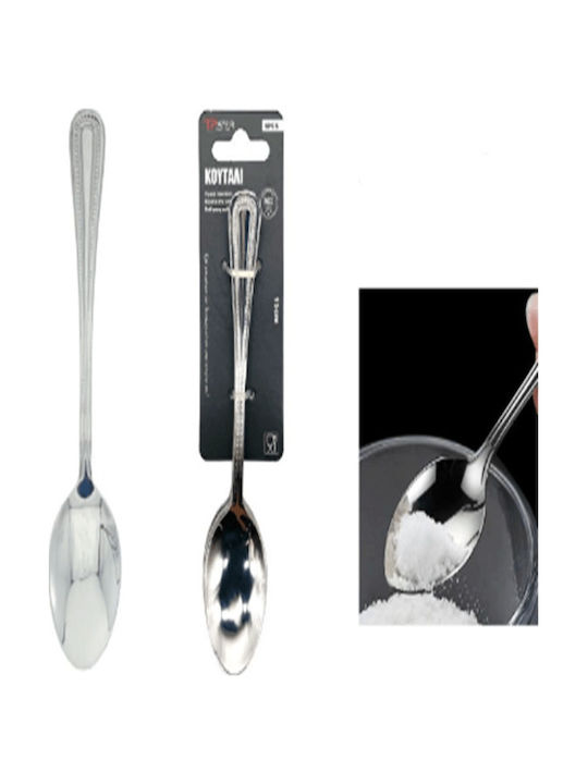 Tpster Dessert / Eiscreme Rostfreier Stahl Silber 15cm 33077 6 Stück Tpster Dessert / Eiscreme Rostfreier Stahl Silber 15cm 33077 6 Stück