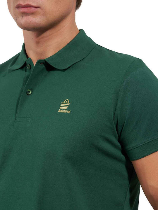 Polo Bluză Cu Mânecă Scurtă Verde