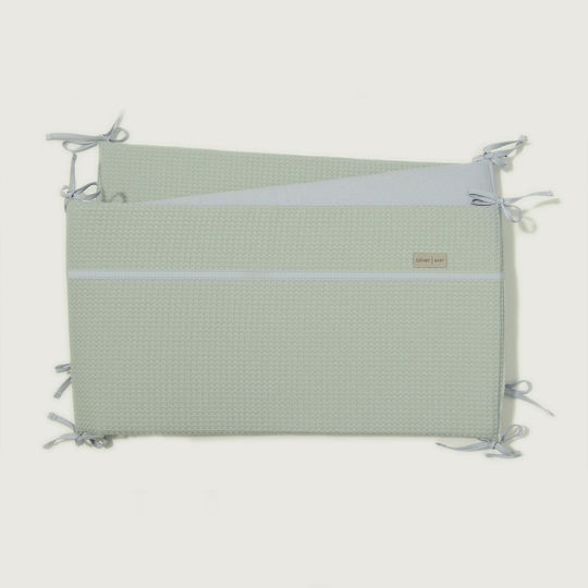 Baby Oliver Crib Bumpers Classic Inside Mint 34cm