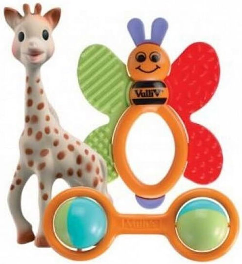 Sophie La Girafe Σετ Δώρου για Μωρά Sophie La Girafe Baby Born Set 3τμχ