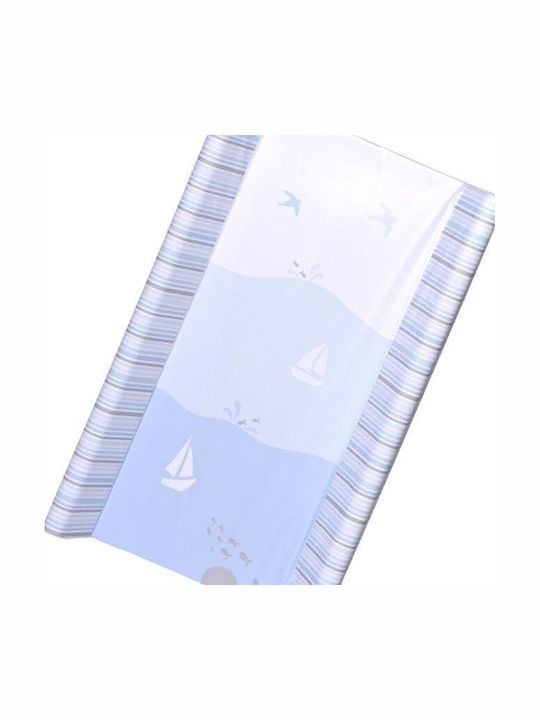 Lorelli Harte Wickelauflage Stars aus Stoff Blue 50x80cm