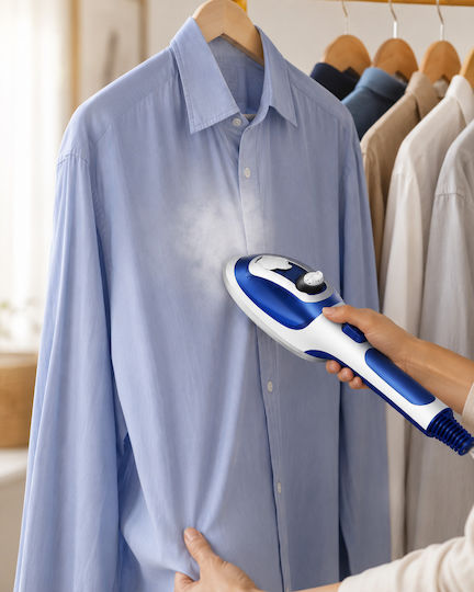 Diamandino Dm50.940go Dampfbügeleisen-Bürste Blau 3-in-1 1000W