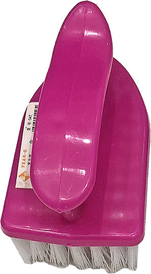 81-172 Plastic Cleaning Brush with Handle Green 13x6cm