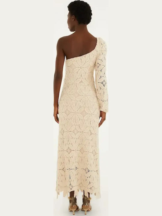 Лятна Maxi Рокля Off White