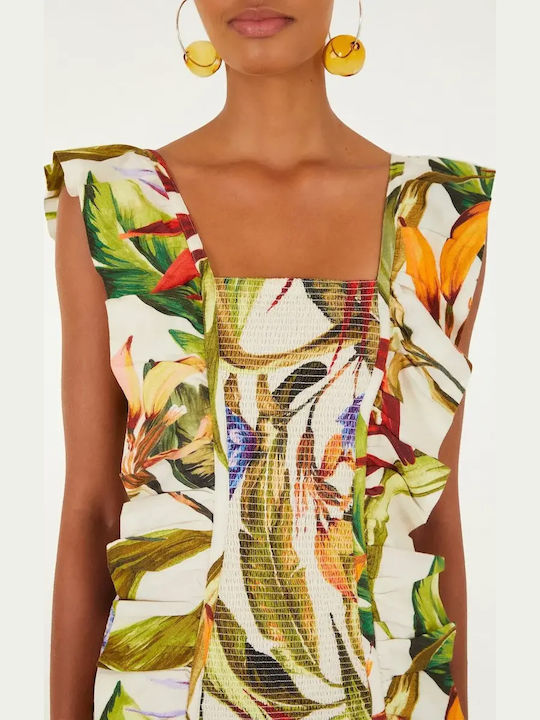 Summer Mini Dress Multicolor