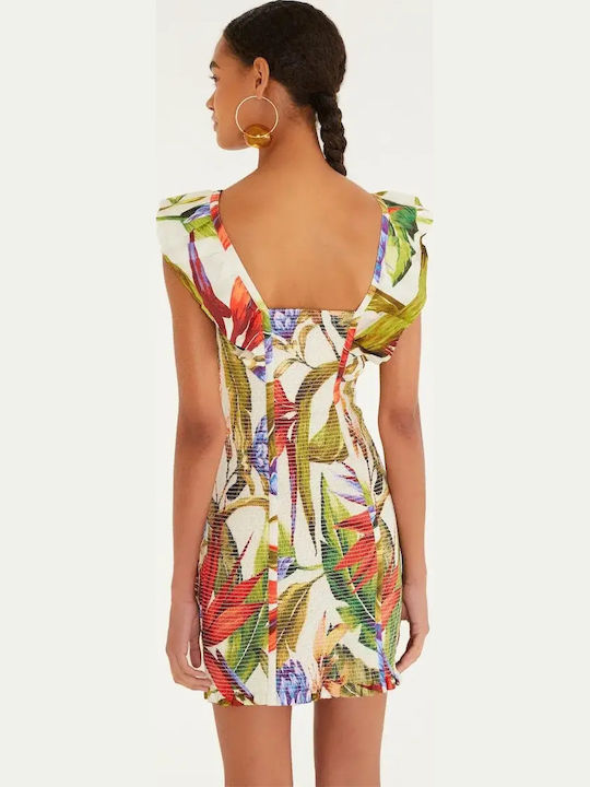 Summer Mini Dress Multicolor