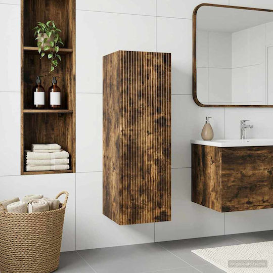 vidaXL Bathroom Cabinet 33x34.5x60cm Brown
