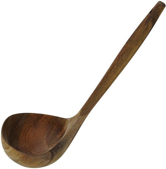 Zokura Tiefe Servierlöffel Suppe Hölzernes 31cm Zokura Tiefe Servierlöffel Suppe Hölzernes 31cm