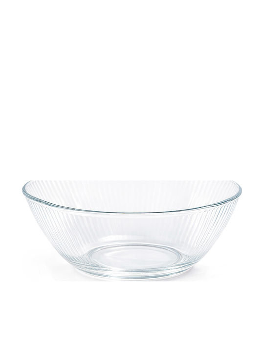 Σαλατιέρα Γυάλινη Διάφανη 1500ml/22x8cm