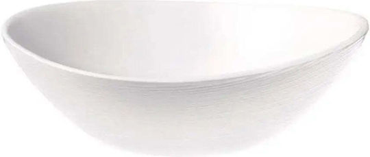 Bormioli Rocco Prometeo Bol Pentru Salată Din Sticlă Albă 15x14x5.1cm