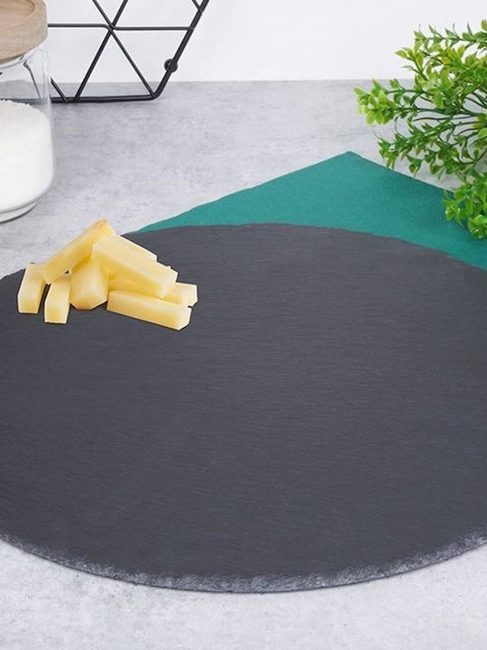 JK Home Decoration Stone Cheese Serving Platter 30x30cm