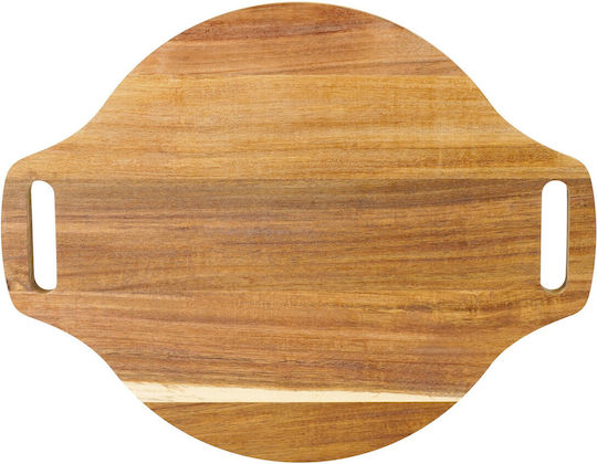 Zokura Zokura Servierplatten Pizza Hölzernes 42x33cm