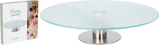 JK Home Decoration Πλατώ Σερβιρίσματος Τυριών Περιστρεφόμενο Ξύλινο 30x7εκ.