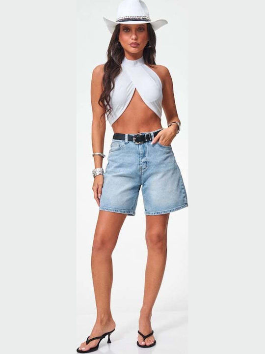 Γυναικείο Crop Top Ασπρο
