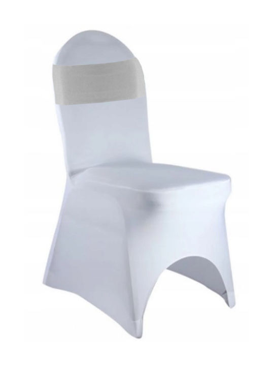 Meble odNowa Ελαστικό Κάλυμμα Καρέκλας Silver 14x50cm