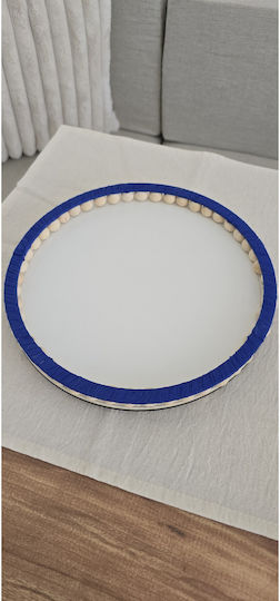 SteweHome Дървен Сервиращ Диск 25x20см
