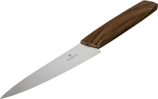 Victorinox Σετ Ανοξείδωτων Εργαλείων Μαγειρικής με Βάση 6τμχ Καφέ Swiss Modern
