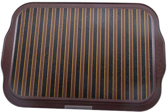 SteweHome Μεταλλικός Δίσκος Σερβιρίσματος 21x30cm