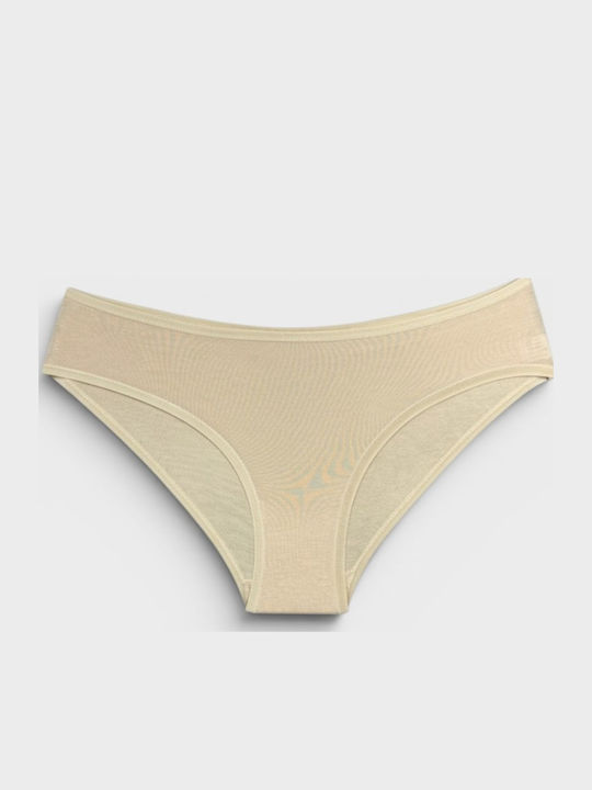 Women's Briefs 3Pack White-Black-Beige