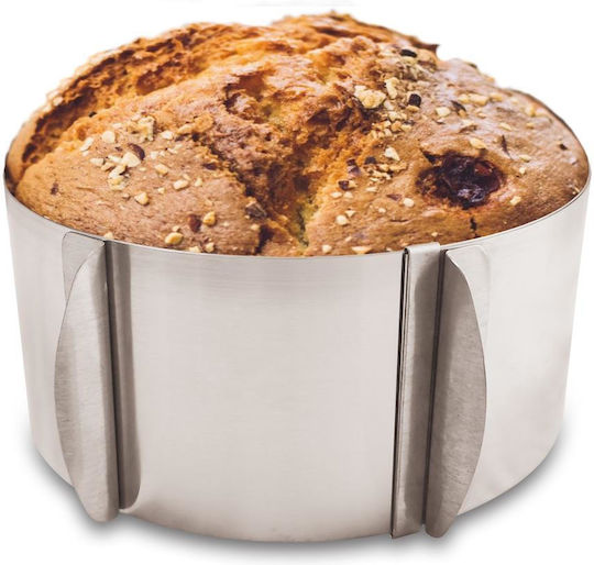 Adjustable Cake Ring Stainless Steel 16/30x8.5cm Zokura