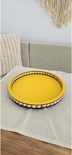 SteweHome Дървен Сервиращ Диск 25x20см