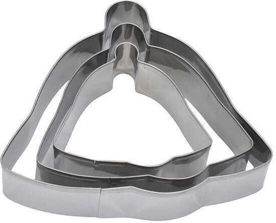 Cookie Cutters Bell Shapes 3pcs