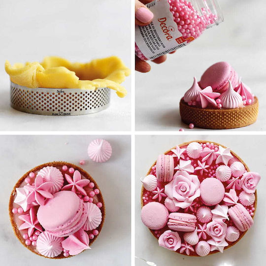 Perforated Tart Ring Mold Ø20 Cm