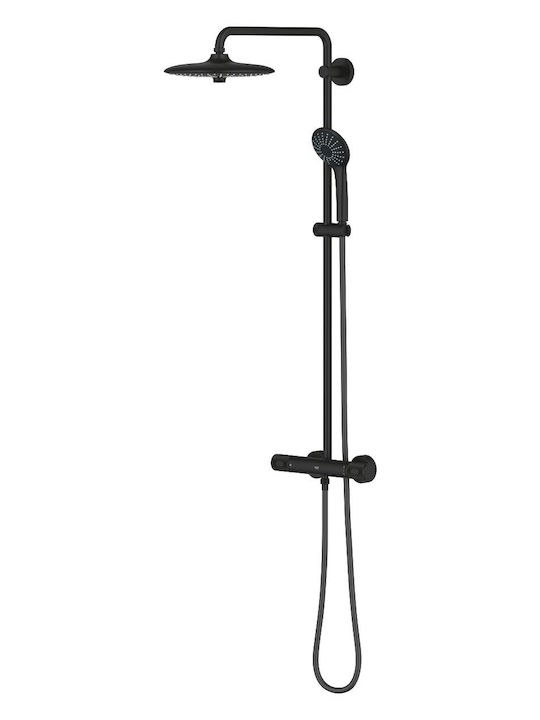 Grohe Duschsäule mit Armatur Silber