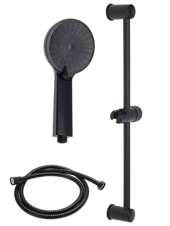MRShome Shower Column Without Battery Black