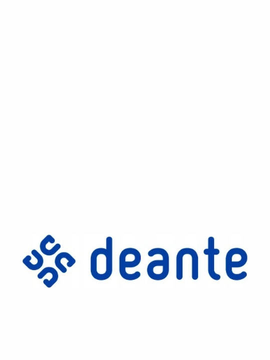 Deante Στήλη Ντουζ με Μπαταρία Ασημί