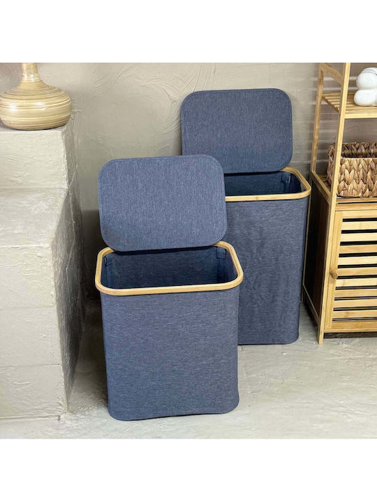 SteweHome Set Laundry Baskets Bamboo Multicolour
