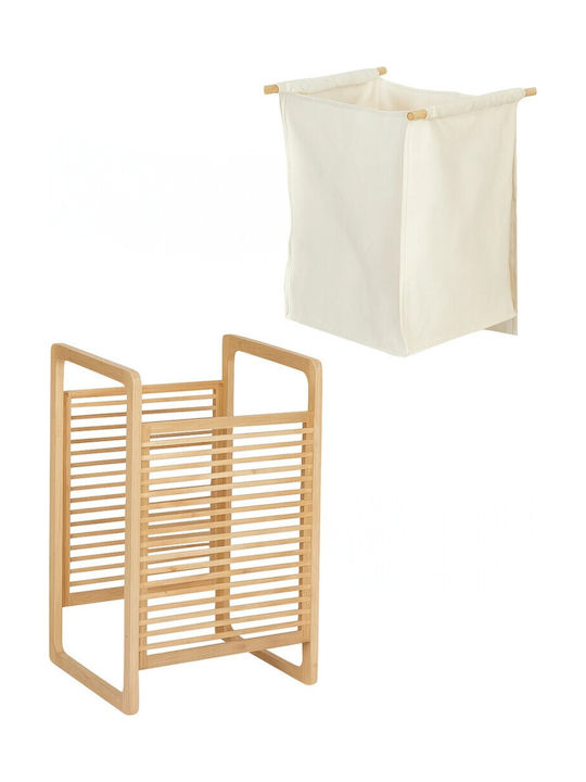 SteweHome Coș de Rufe Bambus 45l Bej SteweHome Coș de Rufe Bambus 45l Bej
