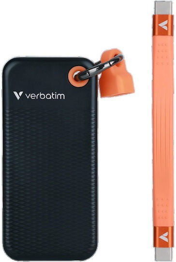 Verbatim Pocket USB-C Εξωτερικός SSD 128GB 2.5" Πορτοκαλί