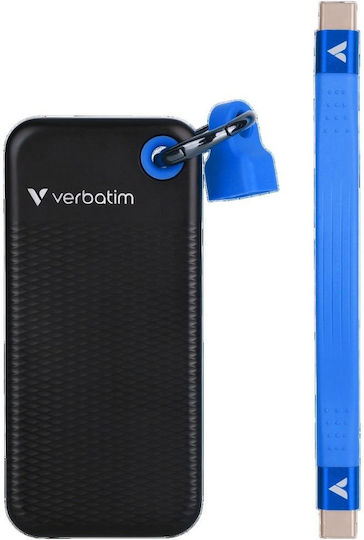 Verbatim Pocket USB-C Εξωτερικός SSD 128GB 2.5" Μπλε