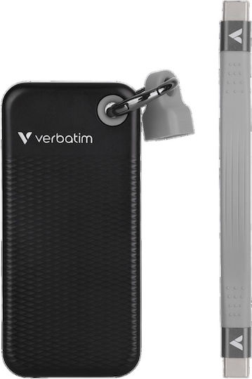 Verbatim Pocket USB-C 3.2 External SSD 128GB 2.5" Grey