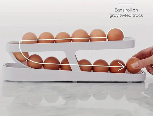 Next Rolling Egg Case Fridge Organiser For 14 Eggs