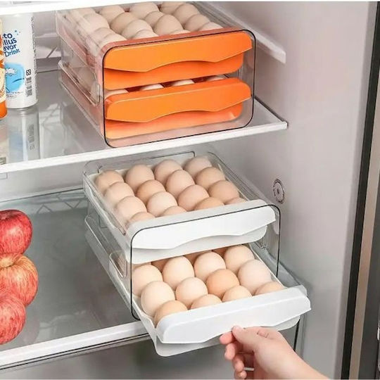 Fridge Egg Holder For 32 Eggs 22.5x21.5x14cm